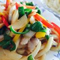 ぽちょちゃん719's cooksnap of when they made 味付けこれだけ！焼肉のタレで！焼きうどん.