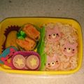 しましま0228's cooksnap of when they made 幼稚園 お弁当♡くま めっちゃ簡単.