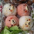 chocokate's cooksnap of when they made さくらゴマのお花見弁当(キャラ弁).