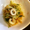 somryou's cooksnap of when they made ちくわと水菜の胡麻和え.