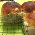 ぷくぷくふわり's cooksnap of when they made パウンドケーキ型さつまいも食パン.