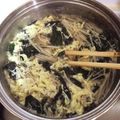 buos's cooksnap of when they made ダシダで簡単たまごスープ.