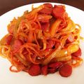 i☆can's cooksnap of when they made 焼きそば麺でナポリタン.