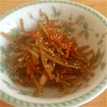 ちゃむ82's cooksnap of when they made きんぴらごぼう.
