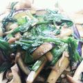プリマライアン's cooksnap of when they made 茄子、ニラ、しめじの味噌ごま油炒め.