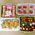 ワカメサラ太's cooksnap of when they made ☆運動会のお弁当☆（大人数用）.