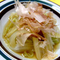 さとみわ's cooksnap of when they made 白菜の煮びたし　柚子胡椒風味.