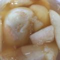 ど〜らくママ's cooksnap of when they made 夏のひんやりデザート☆桃のシロップ漬け.