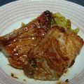 Asammie's cooksnap of when they made 簡単手作り玉葱蜂蜜スペアリブタレBBQ.
