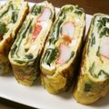 ぽんずー's cooksnap of when they made カニカマとワカメ入り！しっとり卵焼き.