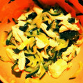 にゃにゃあすけ's cooksnap of when they made ササミとキュウリとワカメのさっぱり和え.