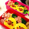 ぽむぽむ★'s cooksnap of when they made ｷｬﾗ弁☆乗せるだけでぴよぴよオムライス.