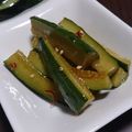 無題ちゃん's cooksnap of when they made 便利簡単おつまみ✿ピリ辛にんにくきゅうり.