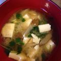 wayco's cooksnap of when they made 豆苗とごぼうの味噌汁.