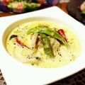 inyako's cooksnap of when they made ストウブ鍋でチキンフリカッセ～豆乳入り.
