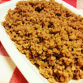のりぞ～♪'s cooksnap of when they made ＊とりそぼろ＊.