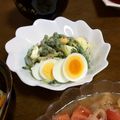えりこは's cooksnap of when they made インゲンときゅうりの卵サラダ♡.