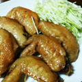 日々楽々's cooksnap of when they made 松本潤くんのお家の味！手羽先の甘辛煮.