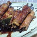 板の間の娘's cooksnap of when they made 豚肉まきまき・・・ニラですが・・・.