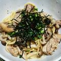 ★あき★11's cooksnap of when they made 和風♡梅鶏スープパスタ.