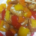 ロマンスディレクター's cooksnap of when they made お弁当に！ ピーマンとちくわの梅炒め.