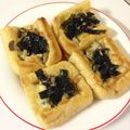 まなpin's cooksnap of when they made 薄揚げとしめじのチーズ焼き.
