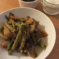 ray777's cooksnap of when they made 茄子といんげんの炒め物♪.