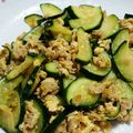 リラチエ's cooksnap of when they made 簡単！ズッキーニとツナ卵のオイマヨ炒め.