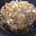 sararaママ's cooksnap of when they made 簡単時短☆炊飯器一つで鶏肉の炊き込み丼.