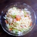 GR_NAOCO's cooksnap of when they made 混ぜ込み簡単冷製パスタ.