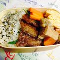 CHIHAMU's cooksnap of when they made 安くて簡単!!豚こまでウチの生姜焼き弁当.
