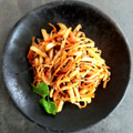 ひさかた's cooksnap of when they made 根セロリ!?de洋風きんぴら.