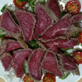 ほりぃぃ's cooksnap of when they made 牛のたたき.