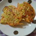 choko0715's cooksnap of when they made 人参とネギのお焼き.