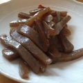 didiko's cooksnap of when they made こんにゃくの甘辛炒め☆.