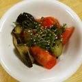 せつみか's cooksnap of when they made レンジで簡単！なすとトマト大葉のお浸し.