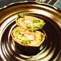 ジョングレ's cooksnap of when they made シソが薫る♪カニカマ入りだし巻き玉子♫.