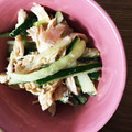石崎ほし's cooksnap of when they made 簡単♪きゅうりとささみの胡麻和え.
