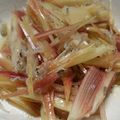 Night Heron's cooksnap of when they made ◼︎ じゃこみょうが.