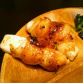 もものはちみつ's cooksnap of when they made おつまみにも♪鶏皮のネギ巻き.