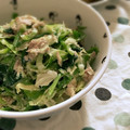 ♥ゆみ♥'s cooksnap of when they made キャベツとほうれん草のツナマヨ醤油和え.