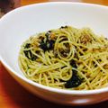 しょうゆバタ子's cooksnap of when they made 大葉とオイルサーディンのパスタ.