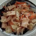 KENERISA's cooksnap of when they made 高野豆腐✿キャベツの甘辛炒め♡.