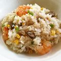 まじゅじゅ's cooksnap of when they made 炊飯器☆エビピラフ.