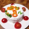 ヨモギモモ's cooksnap of when they made ♡犬用 ケーキ♡.
