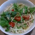 しろあきら's cooksnap of when they made ささみと水菜とミニトマトのゴマだれパスタ.