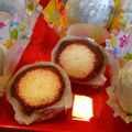 うめちゃぶ's cooksnap of when they made レンジで簡単！いちご大福.