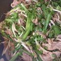 さかつん子's cooksnap of when they made ニラ＆もやし牛肉甘辛ソース炒め.