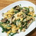 こっこちゃーん's cooksnap of when they made 椎茸ニラ玉.