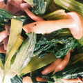 クックWO8EAW☆'s cooksnap of when they made お弁当に！小松菜としめじのマヨポン炒め.